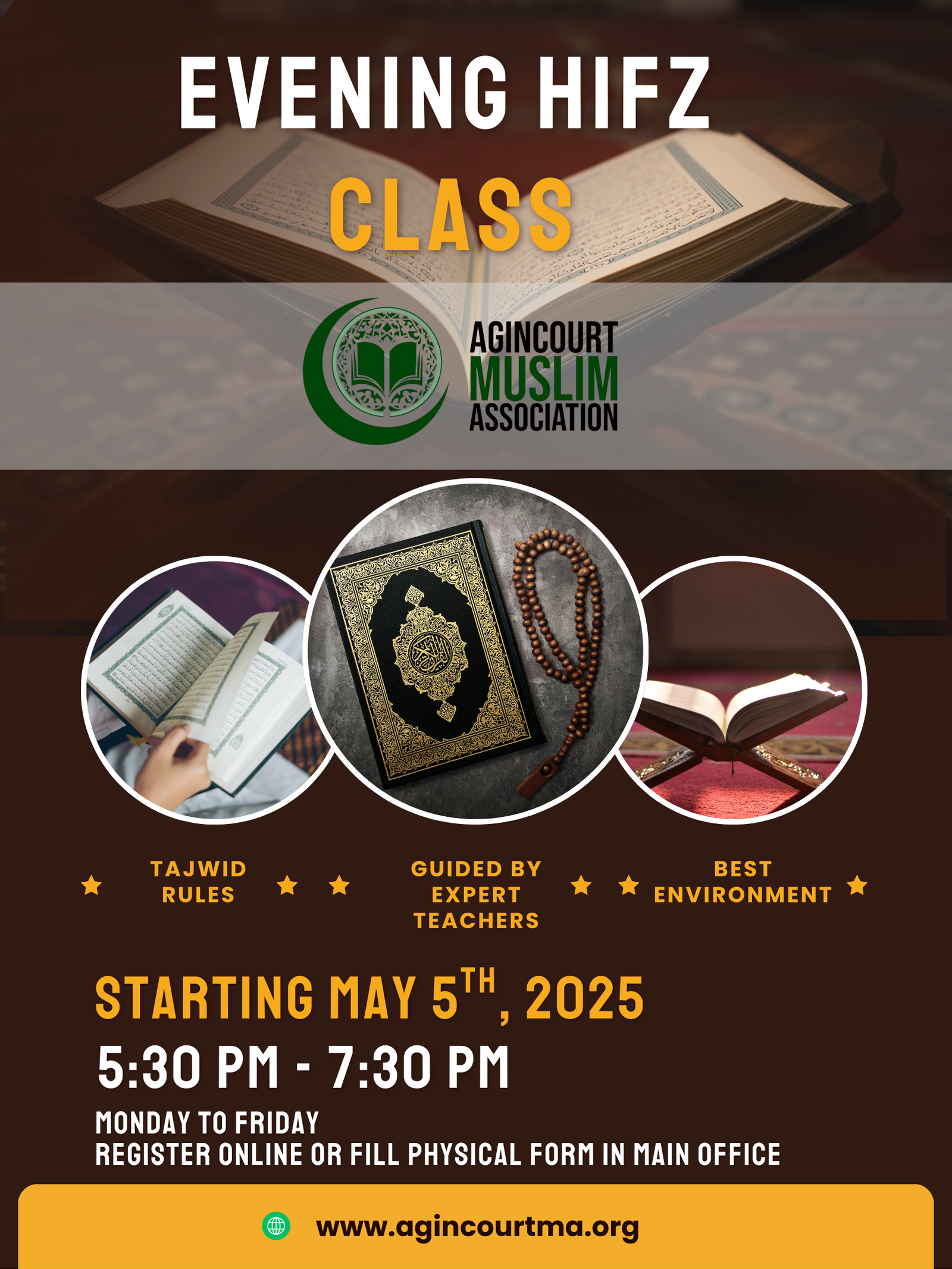 Evening Hifz Class